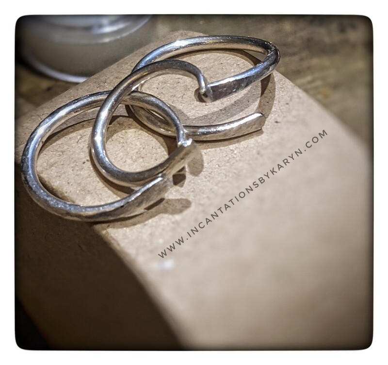 12 gauge solid sterling ring