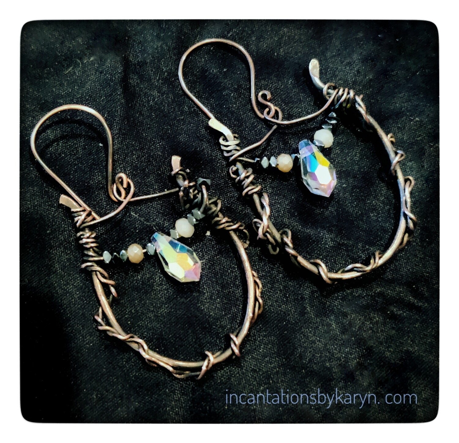 Swarovski crystal earrings