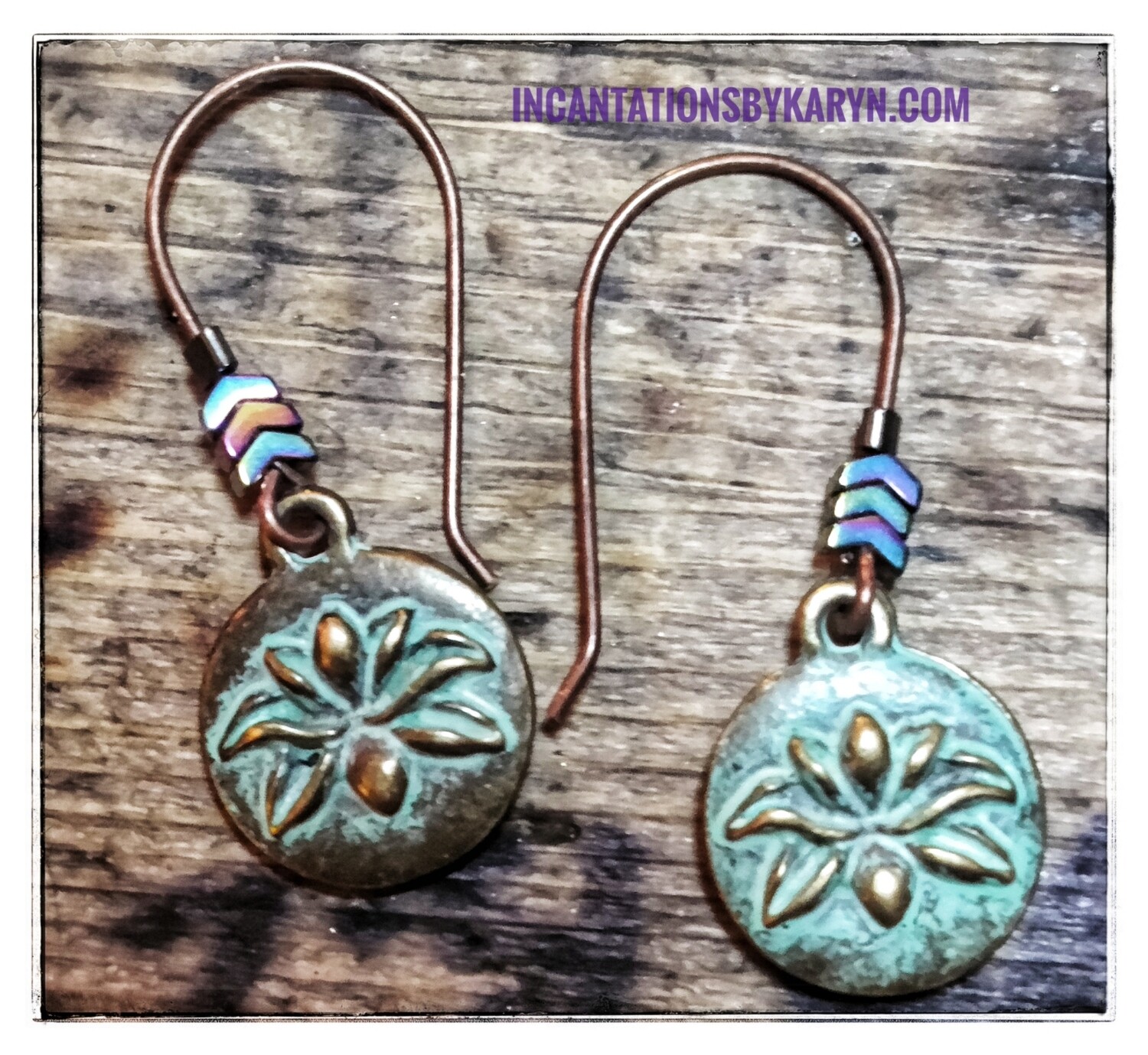Fully bloom lotus flower earrings