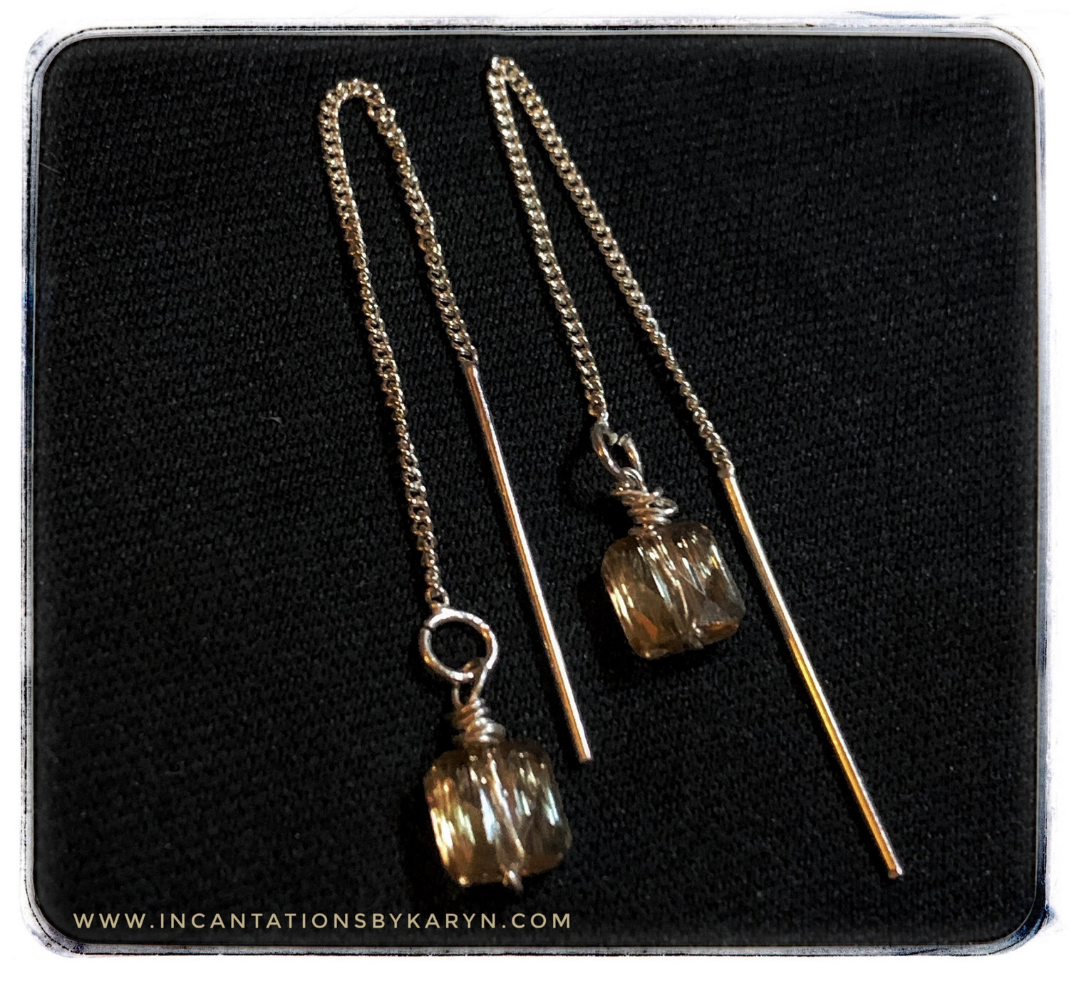 Swarovski Crystal &amp; Sterling Earrings