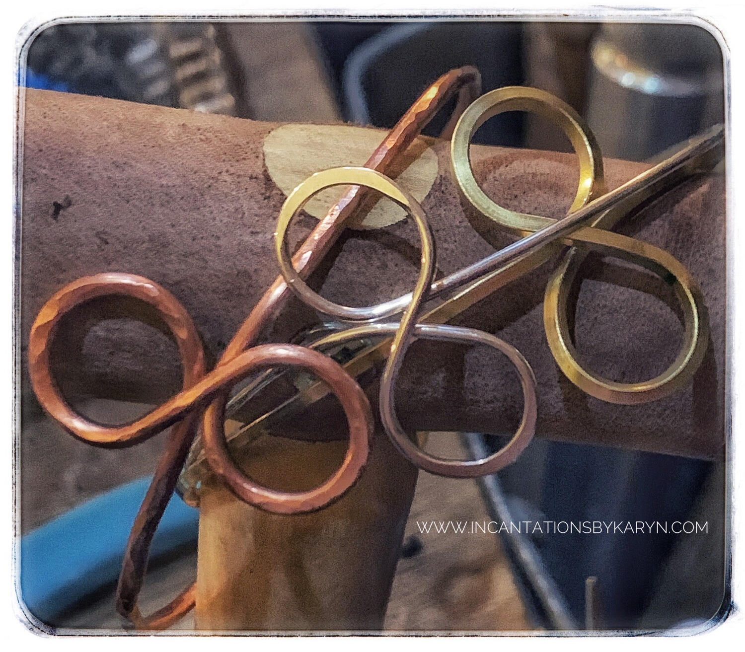 Infinity Clasp Bangle Stacker