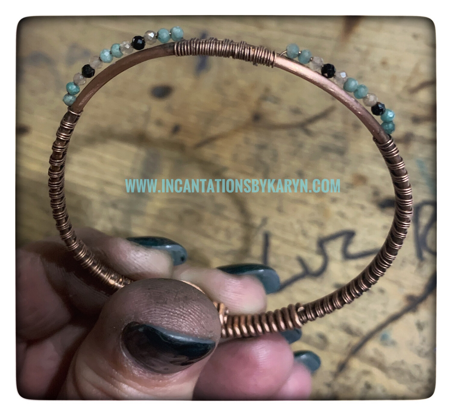 Copper Handwoven Bracelet
