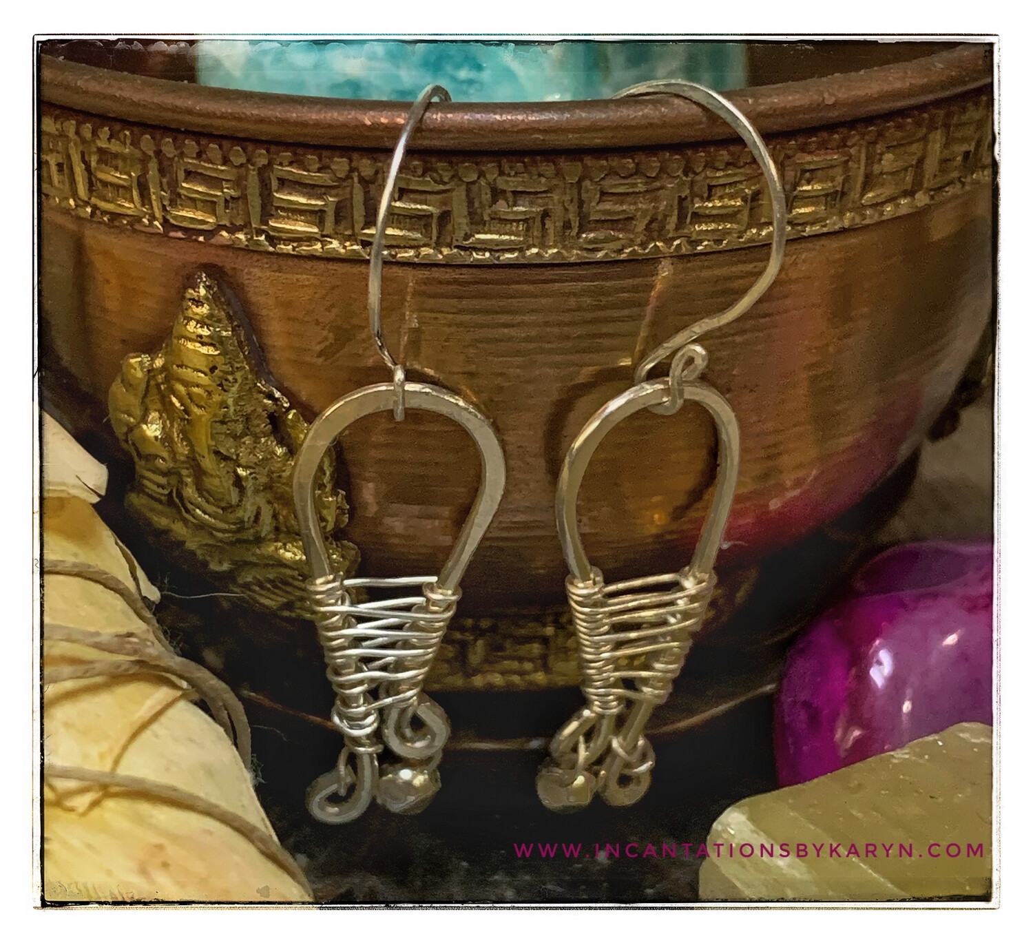 Sterling silver earrings 