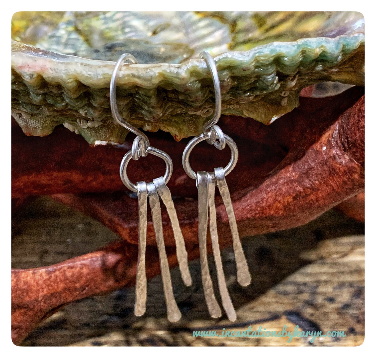 Sterling dangly earrings 