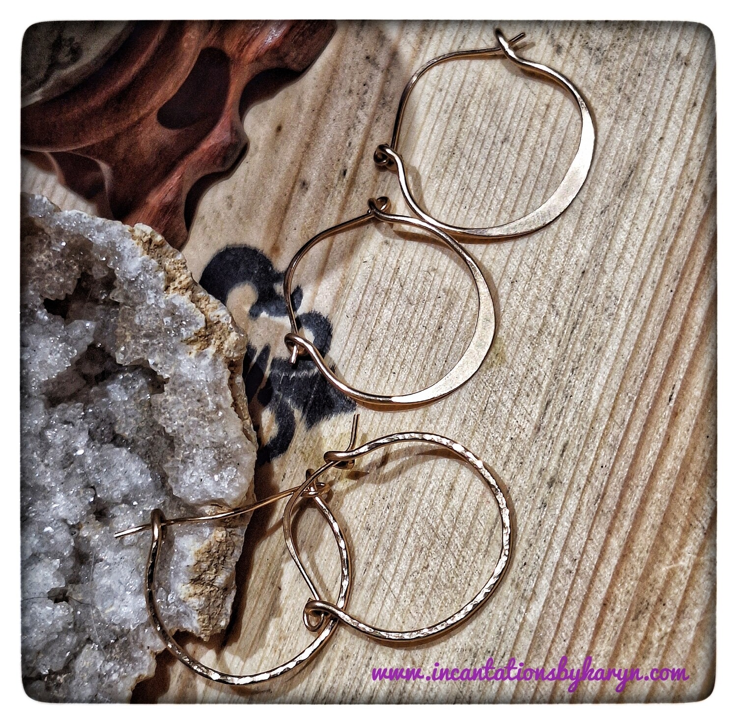 14k Gold Fill Hoops