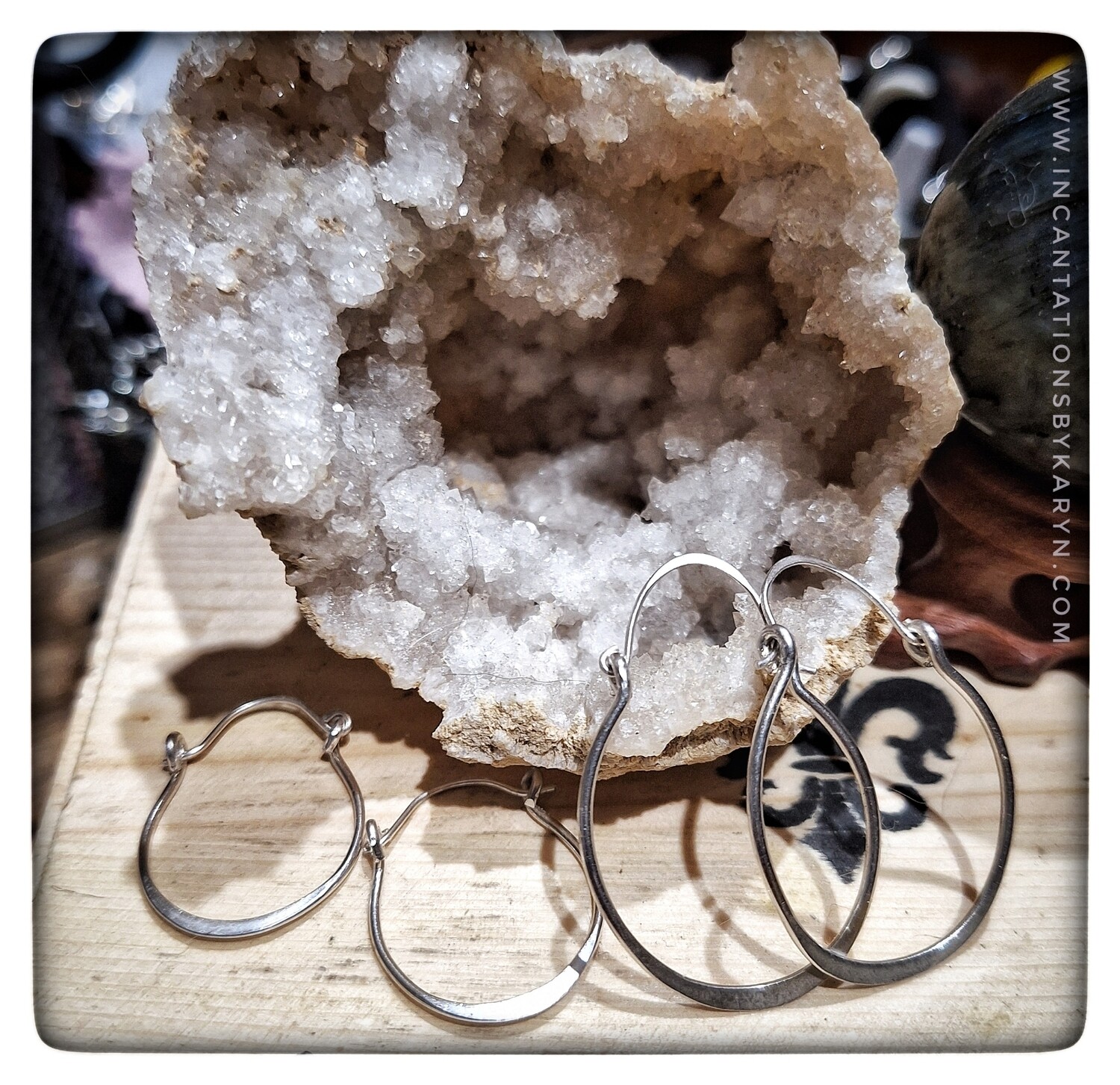 Classic Sterling silver Hoops (2 sizes)