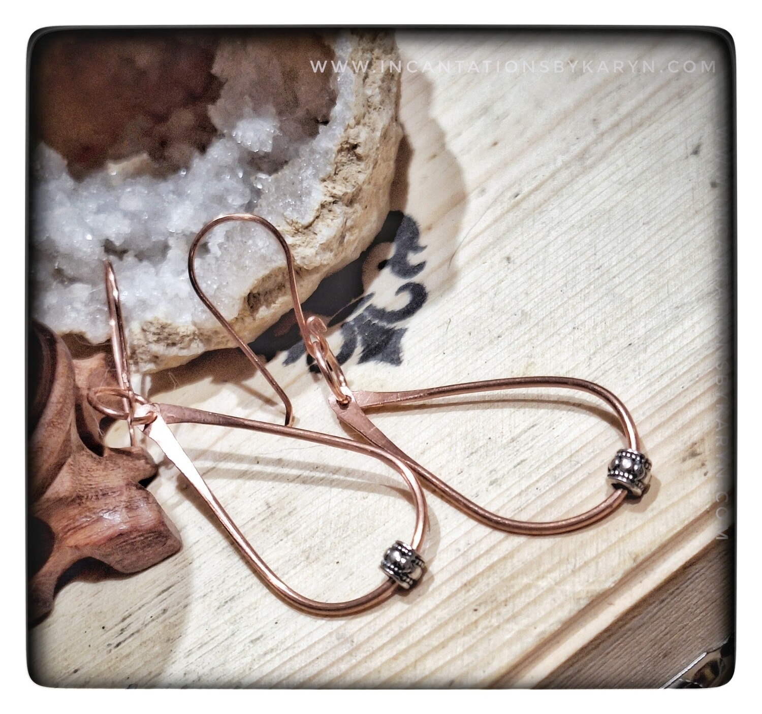 Two toned earrings