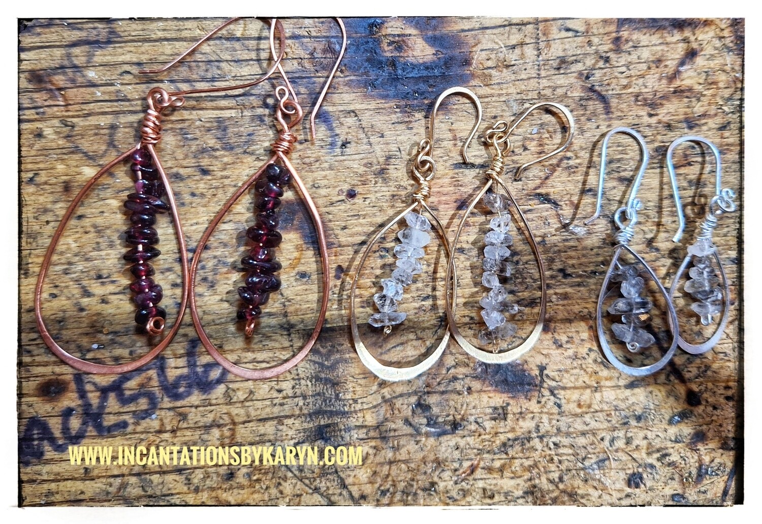 Herkimer Diamond Earrings