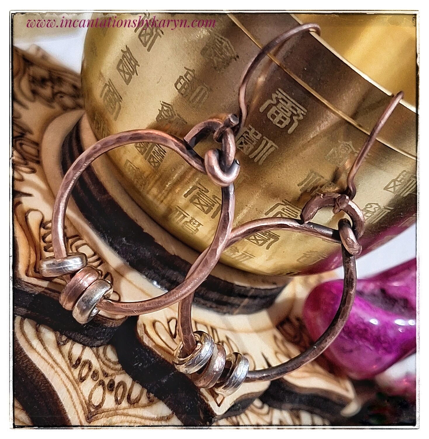 Mixed metal hoops