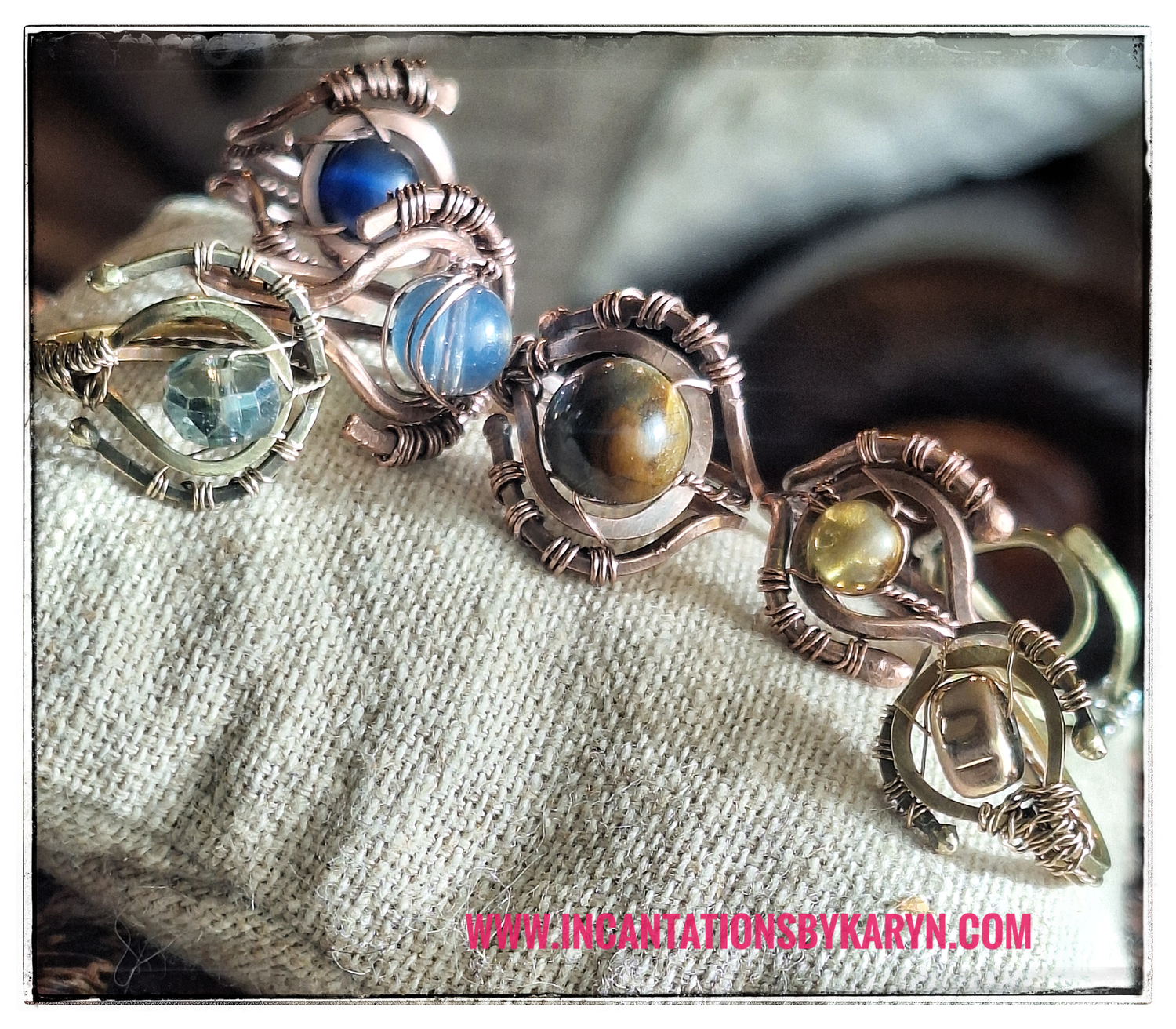 Signature bead rings