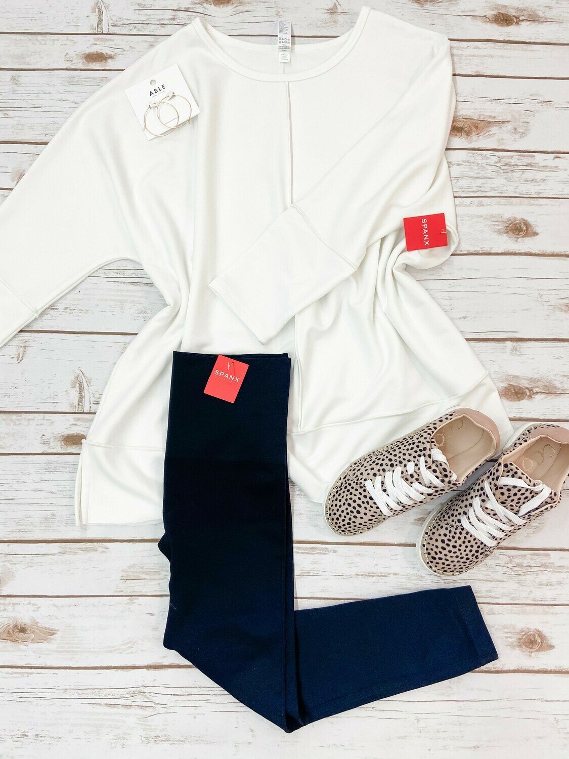spanx dolman sweatshirt