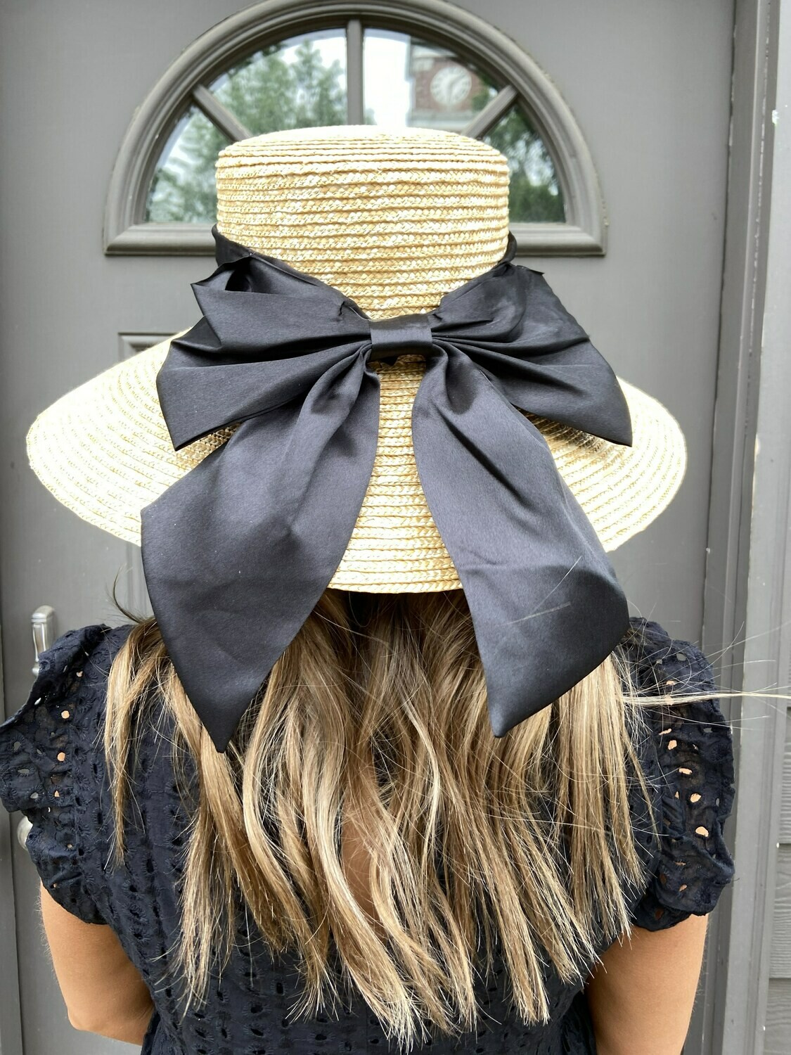 Anarchy Street Sunhat With Black Ribbon