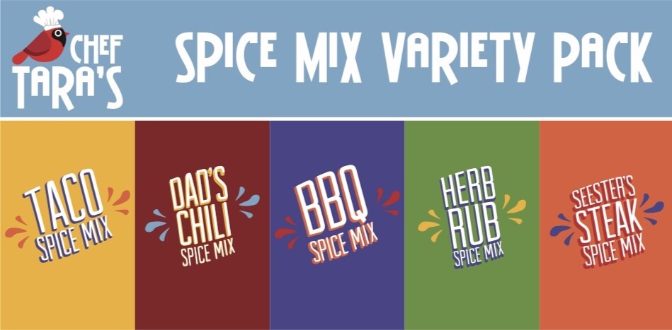 The Variety Box - Chef Tara&#39;s Spice Mixes