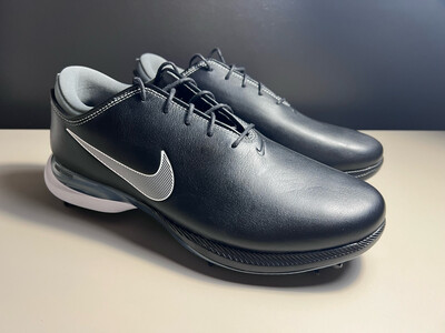 Nike Victory Tour 2 Black Metallic Pewter CW8155-001 Men&#39;s Golf Shoes Size 11