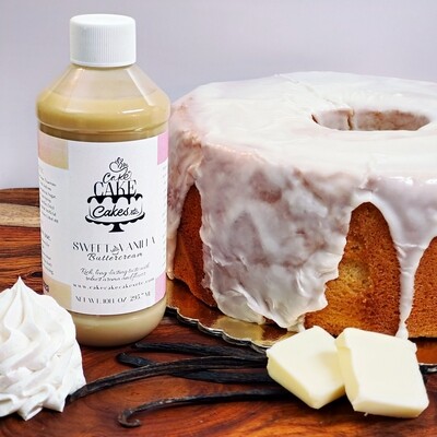 Sweet Vanilla Buttercream -10oz (Allow 48hrs processing time)