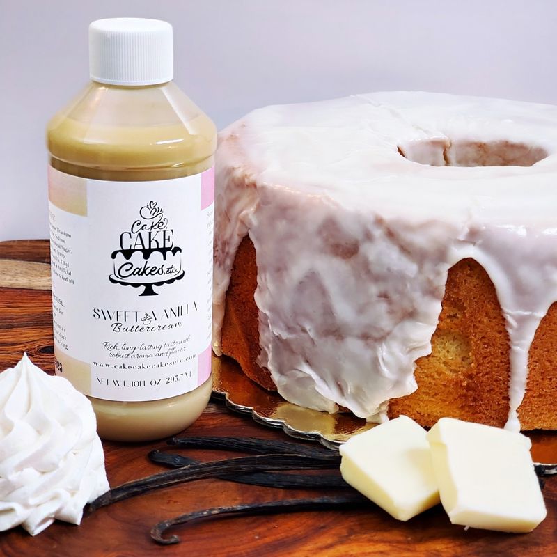 Sweet Vanilla Buttercream - 18oz (Please Allow 72hrs Processing Time)
