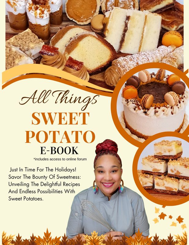 CCC: ALL THINGS SWEET POTATO E-BOOK  You must download the digital file IMMEDIATELY after purchase. (Expires in 24hrs) - If you allow the access link to expire you will need to REPURCHASE.