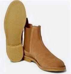 Brown Suede Chelsea Boots
