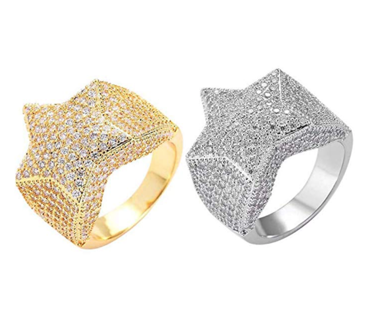 Lil Uzi Vert Star Diamond Ring