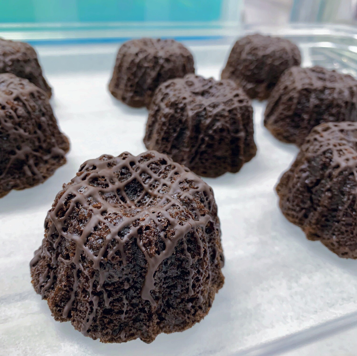 Chocolate Baby Bundts (DF) (Half Dozen)