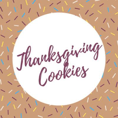 Cookies for Thanksgiving