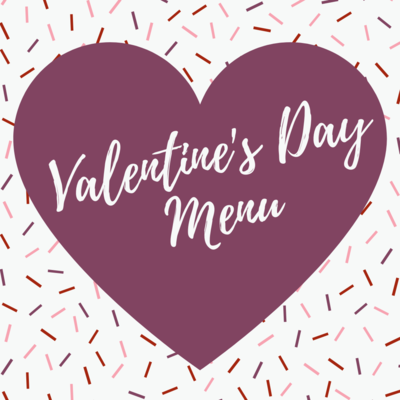 Valentine's Day Menu