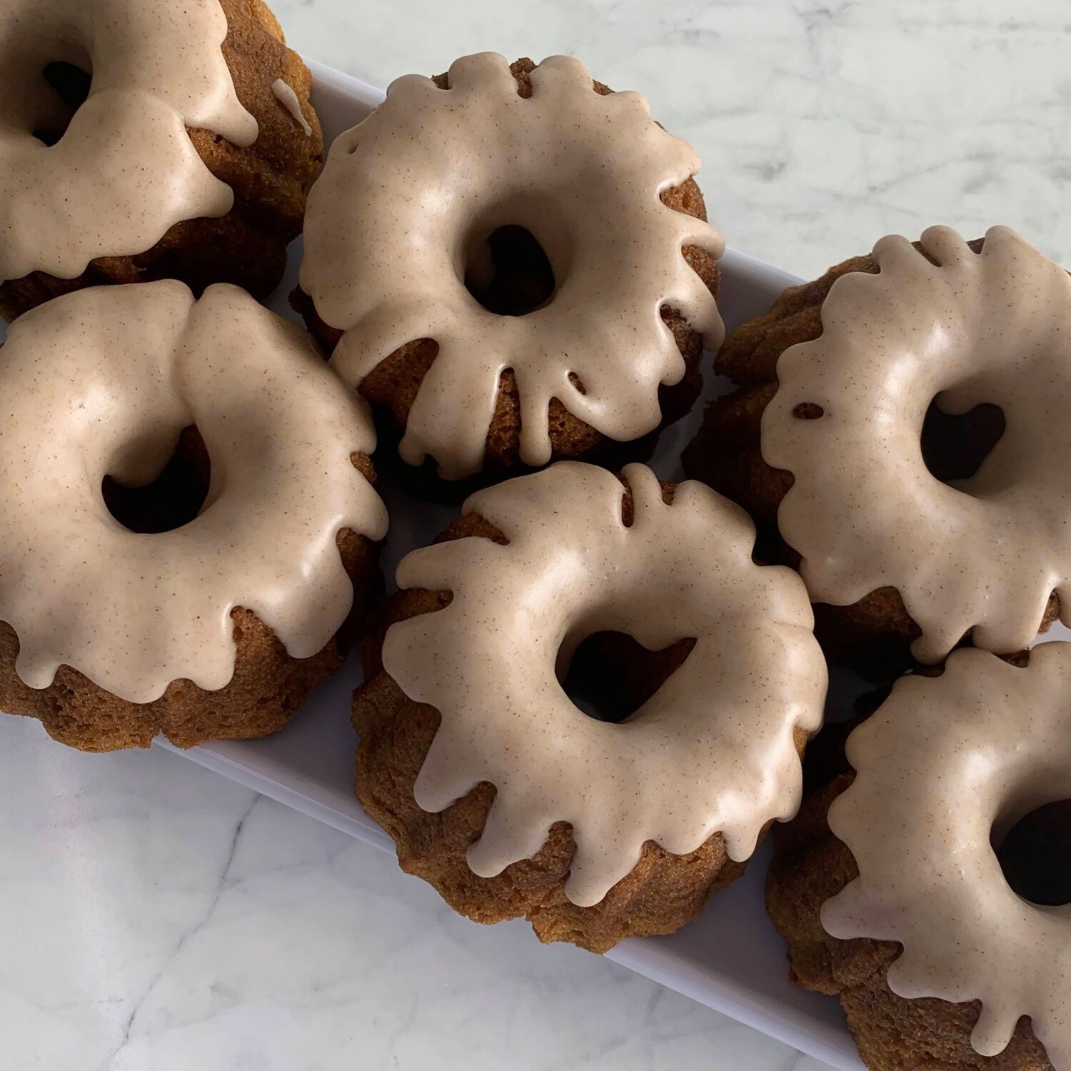 Pumpkin Giant Bundtlettes (DF) (Half Dozen) - THXGIVING ONLY FOR 11/25 OR 11/26