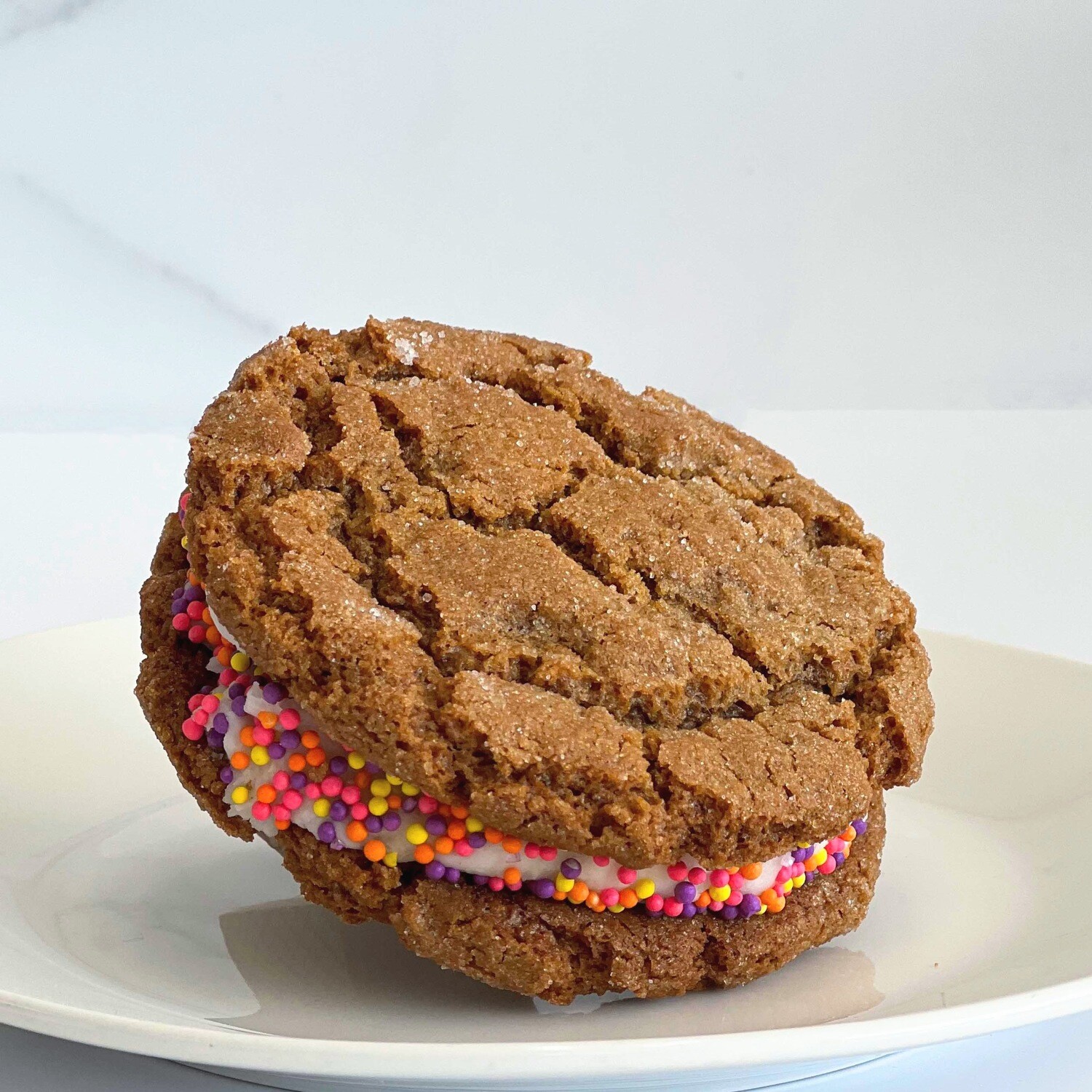 Ginger Molasses Cookie Sandwich (DF)