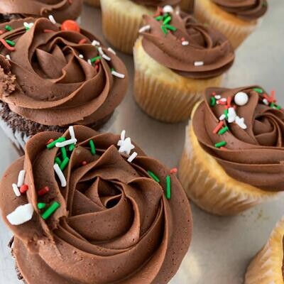 Holiday Cupcakes (Half Dozen)