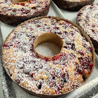 Cranberry Kuchen (DF)