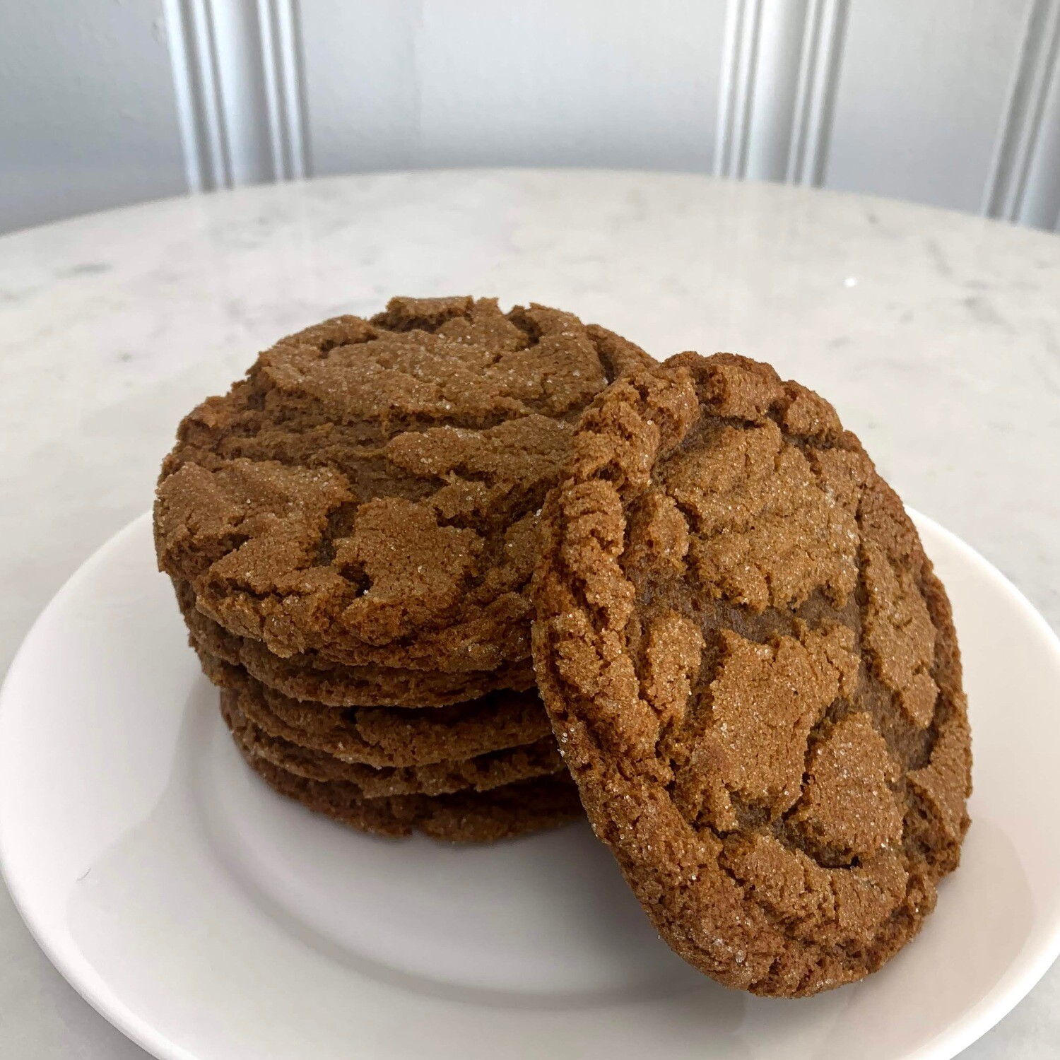 Ginger Molasses Cookies (Half Dozen) (DF)