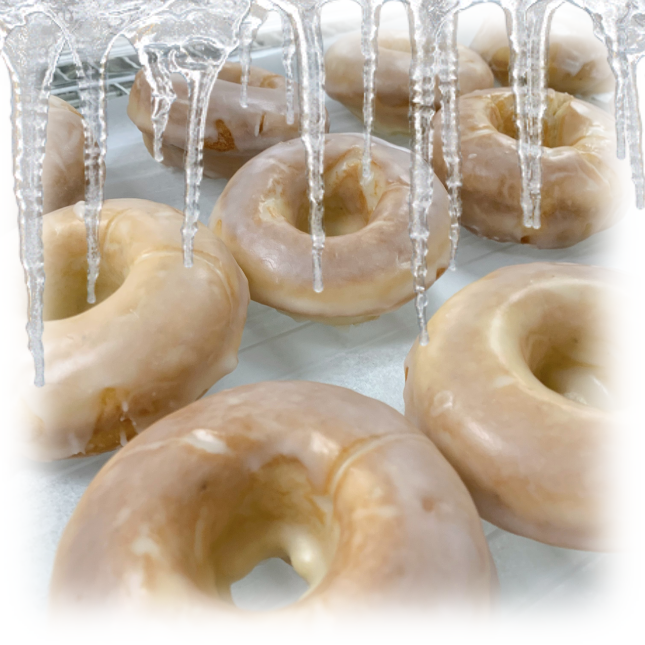 Frozen Glazed Cake Donuts (Individual)