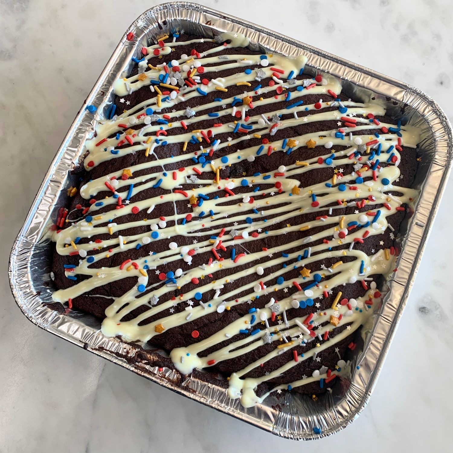 Fourth of July Brownies
