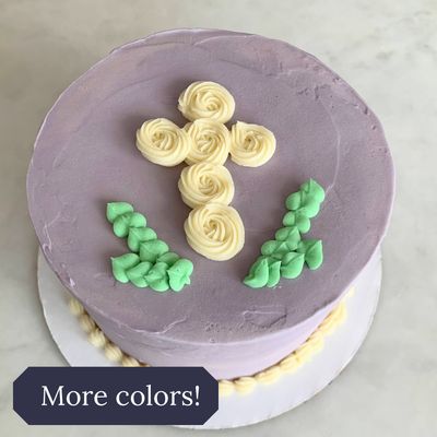 6" Dairy-Free Cross Cake (Serves 6-10)