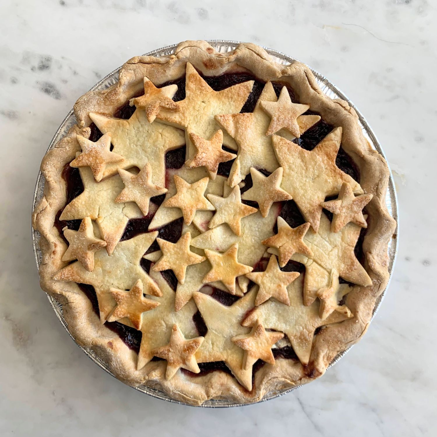 Full Sized Classic Blueberry Pie - July Special