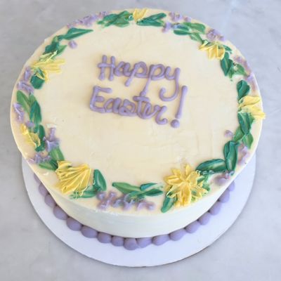 6" Spring Flower Cake (Serves 6-10)