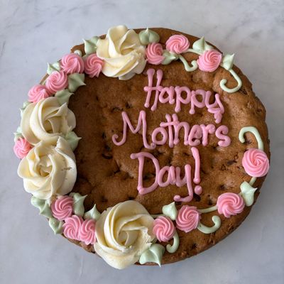 Pink Wreath Cookie Cake (DF available) - May Special
