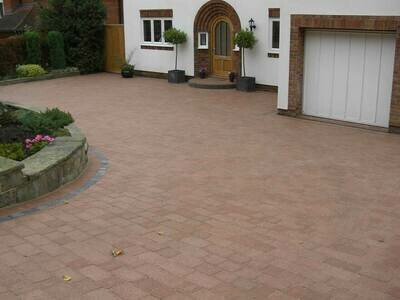 Kingspave Mulberry - 3 Size Cobble Block Paving (8m² Pack)