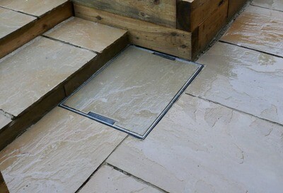 Recessed Manhole Cover – Paving Slabs (T11G3)