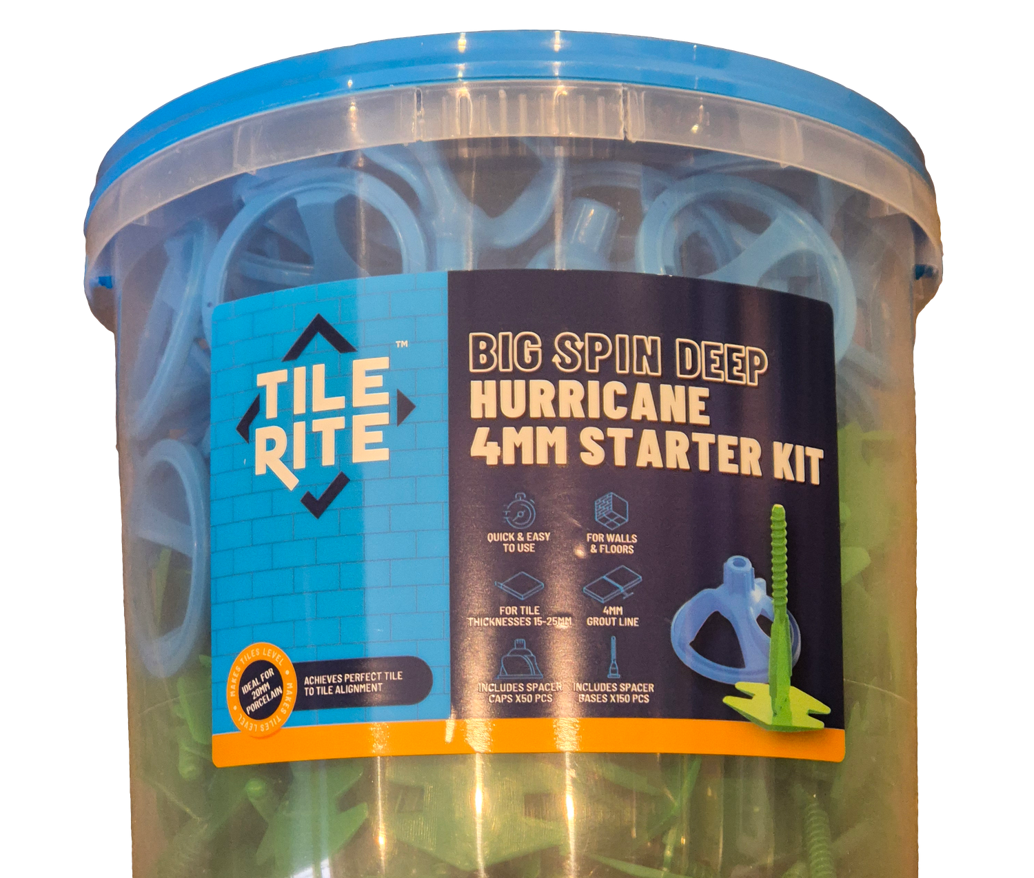 Tile Rite BIG SPIN Hurricane Level System