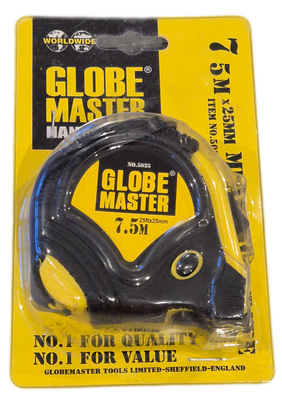 25ft/7.5m Tape Measure – Extra Wide Blade