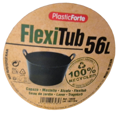 Recycled Flexitub – Plasticforte 56L