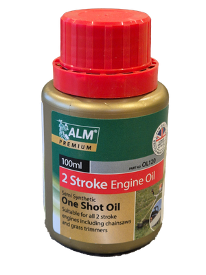 ALM OL120 Semi-Synthetic Low Smoke 2 Stroke Oil - 100ml