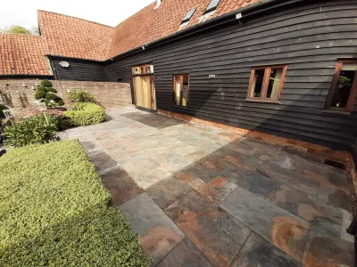 Strata Stones Sansar Porcelain – Rustic Black Slate 21.6m2