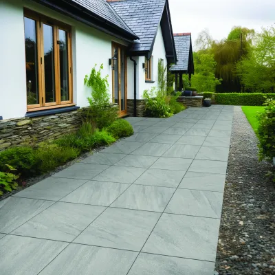 Strata Stones Meribel Porcelain – Pewter 21.6m2