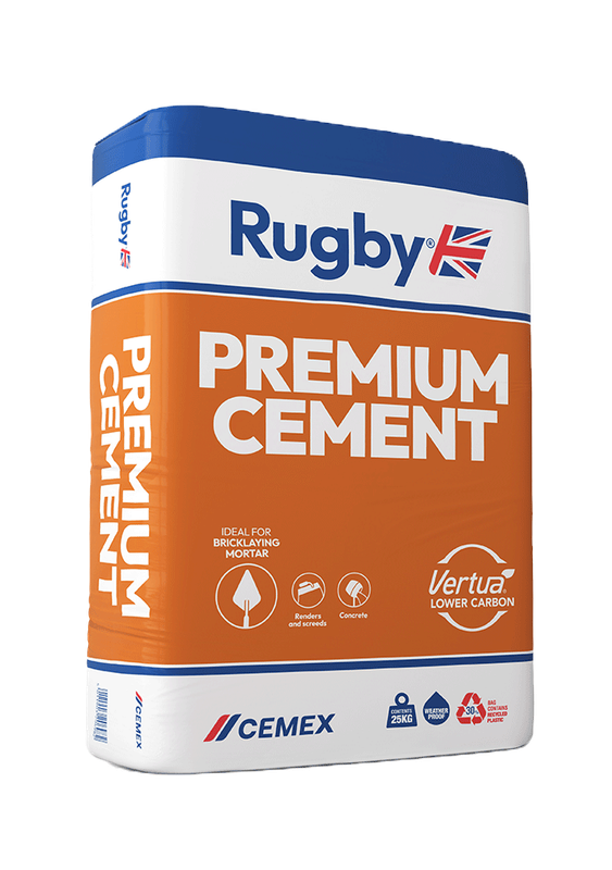 Cemex Rugby Premium Cement – 25kg Bag