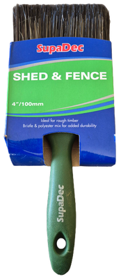 SupaDec Shed &amp; Fence Brush 4&quot;