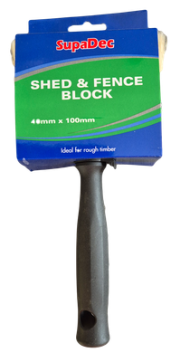 SupaDec Shed &amp; Fence Brush 100mm
