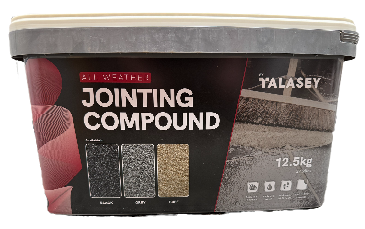 Pavetuf Jointing Compound – Buff (12.5KG Tub)