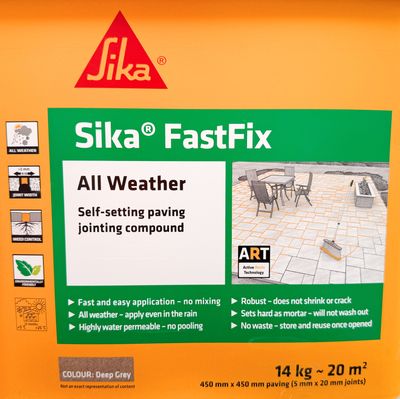 Sika FastFix Jointing Compound– Deep Grey (14KG Tub)